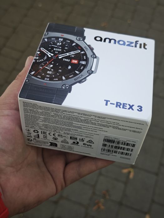 Дата производства  Август 08.2025 Запечатанный Amazfit t rex 3