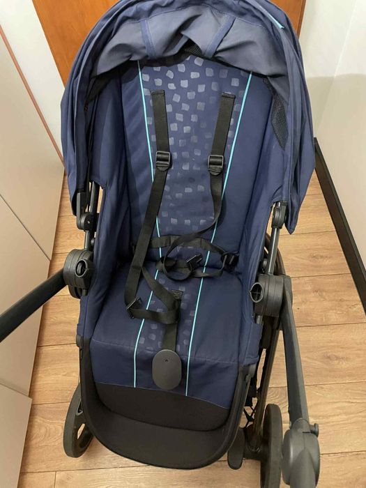 Wózek dziecięcy 3w1: gb Beli Air4 (gondola + spacerówka) + fotelik Cyb