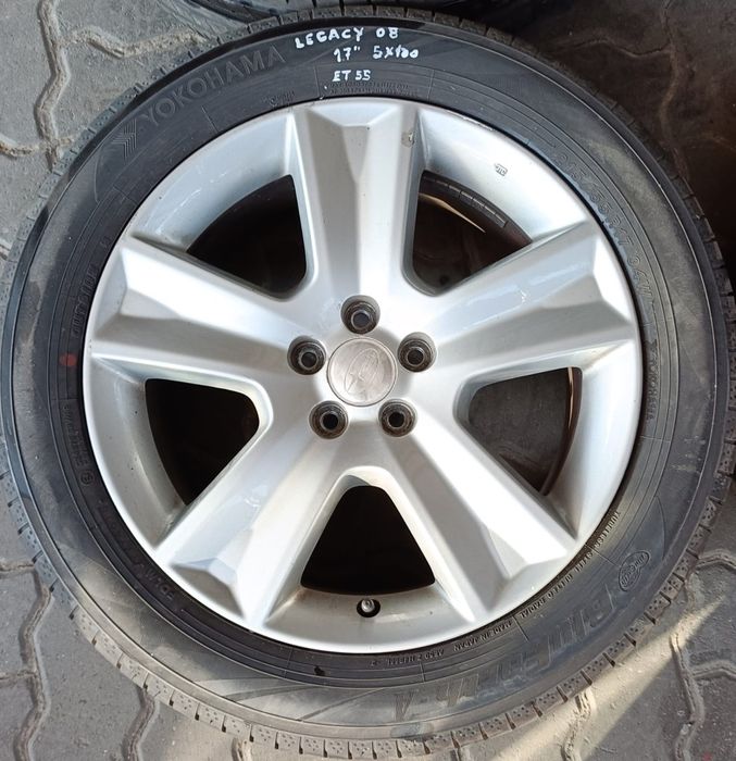 JANTES SUBARU R17 COM PNEUS 215/55 FURAÇÃO 5X100