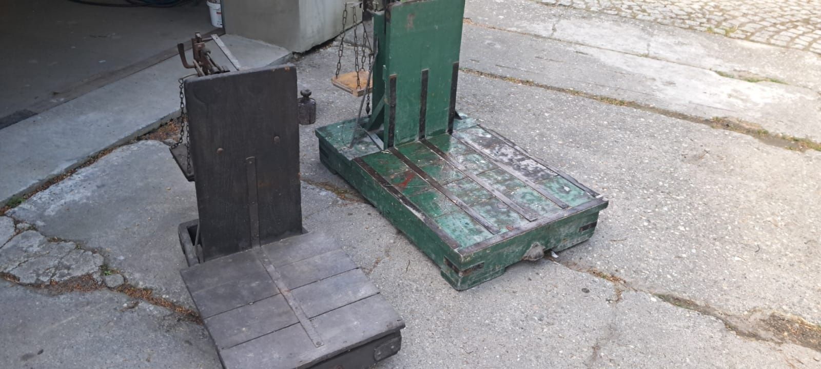 Waga szalkowa duża rolnicza przemysłowa towarowa udźwig 200 kg