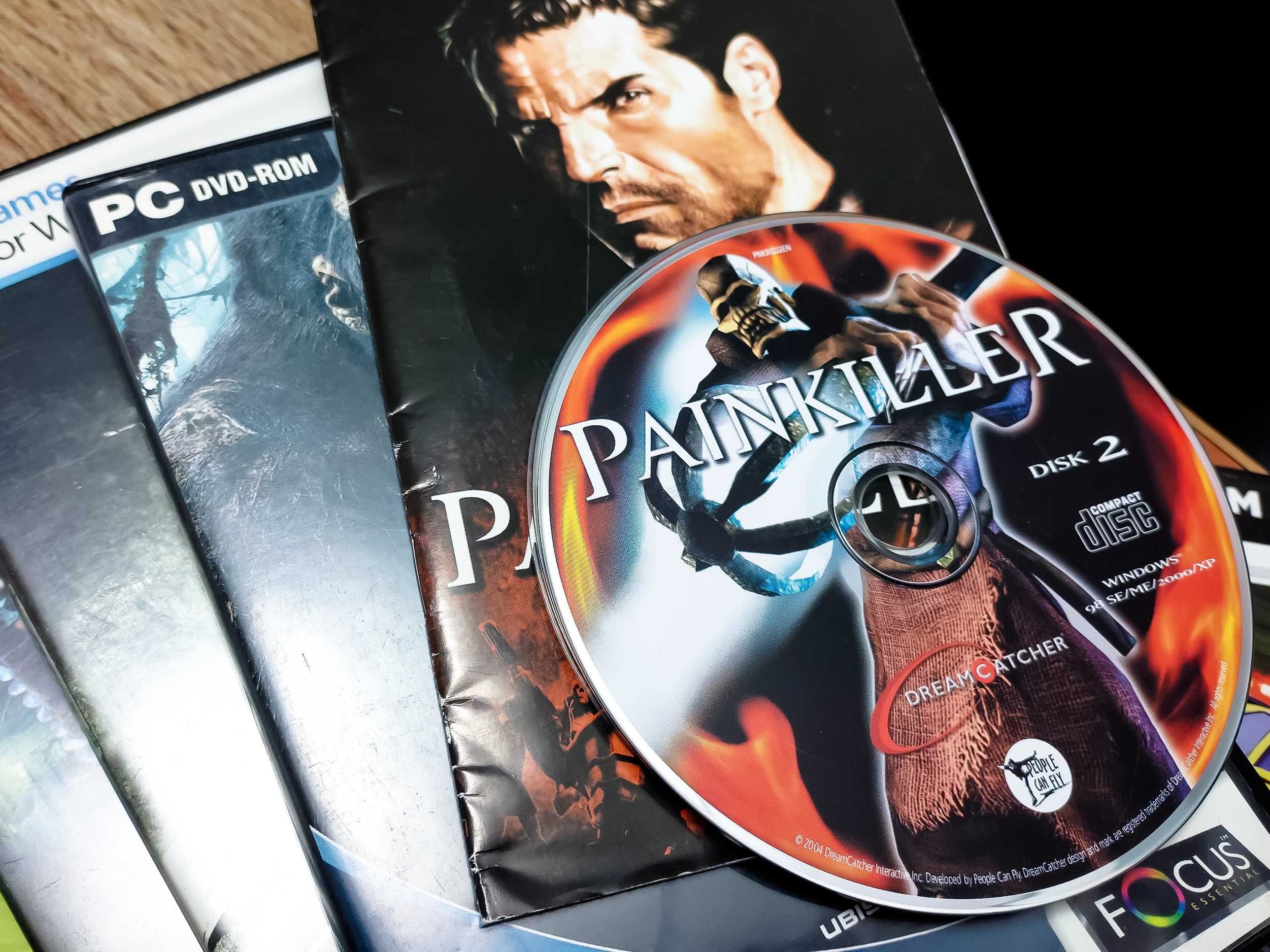 PC Fallout 3, Quake 4, Peter Jackson's King Kong, BioShock, Painkiller
