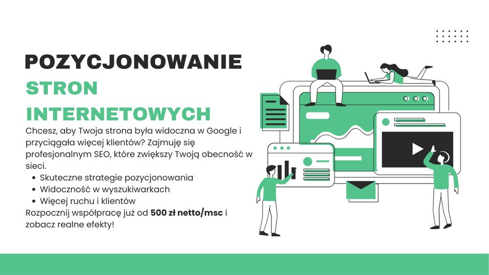 Tanio Pozycjonowanie Stron - Widoczność Online - SEO dla stron
