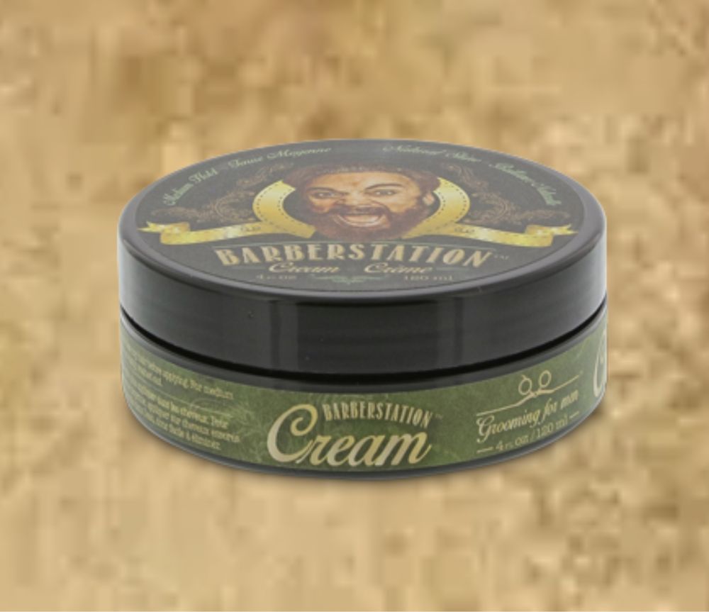 Barberstation Cream – średnie utrwalenie i naturalny połysk