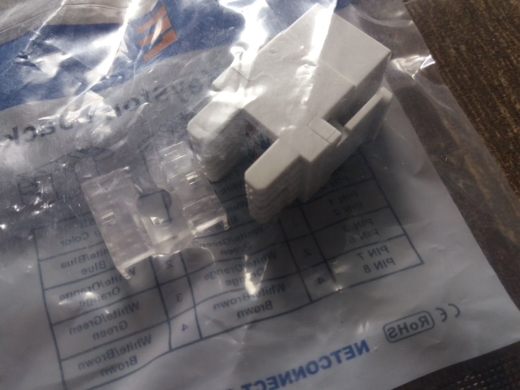 Модуль Keystone RJ-45 кат.5e UTP