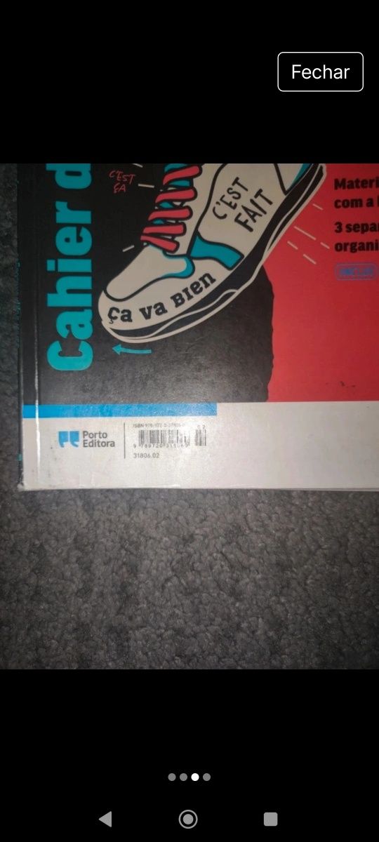 Livro fichas francês 7.ano