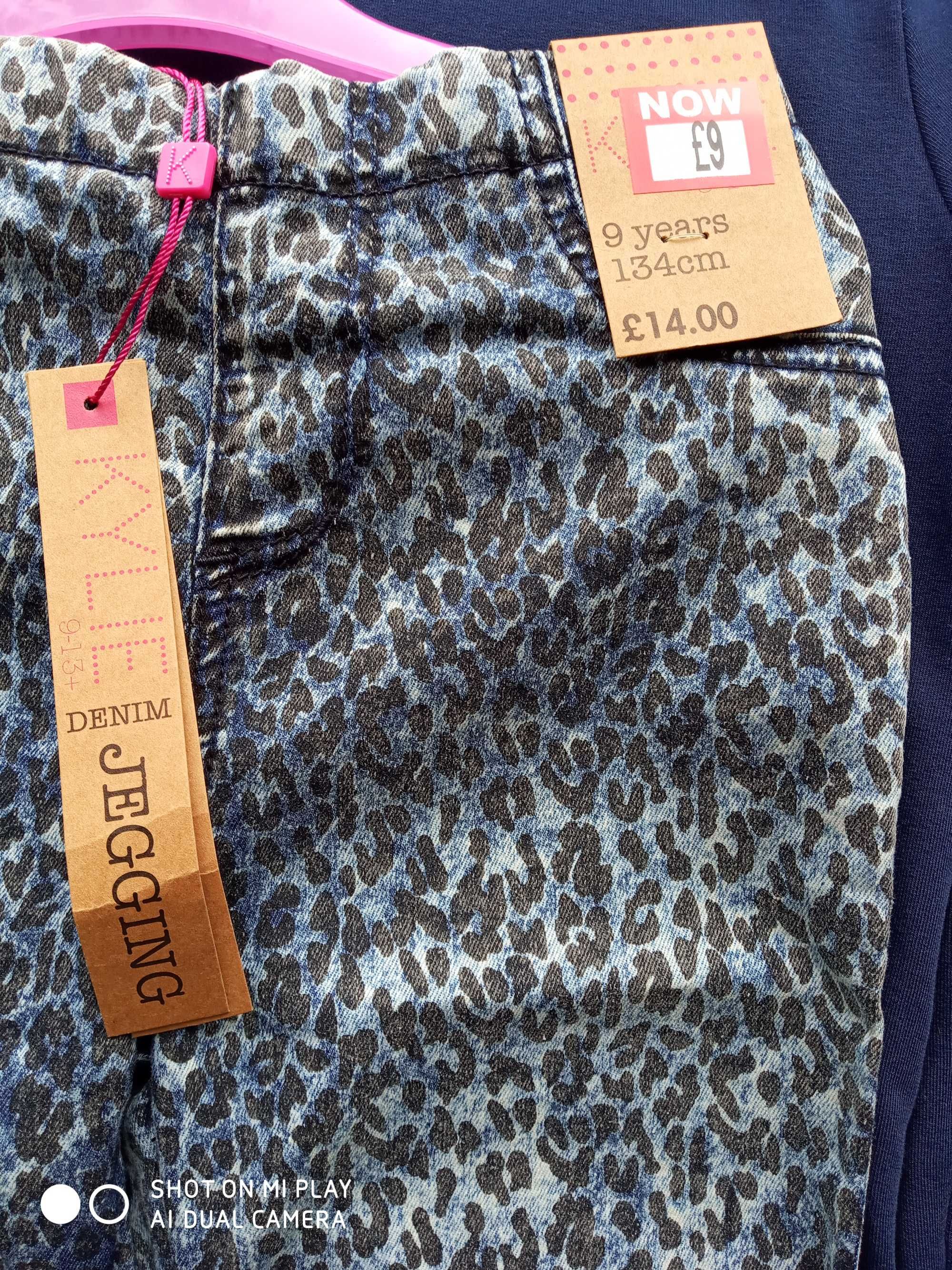 NOWE Leginsy jeginsy Kylie 134 cm