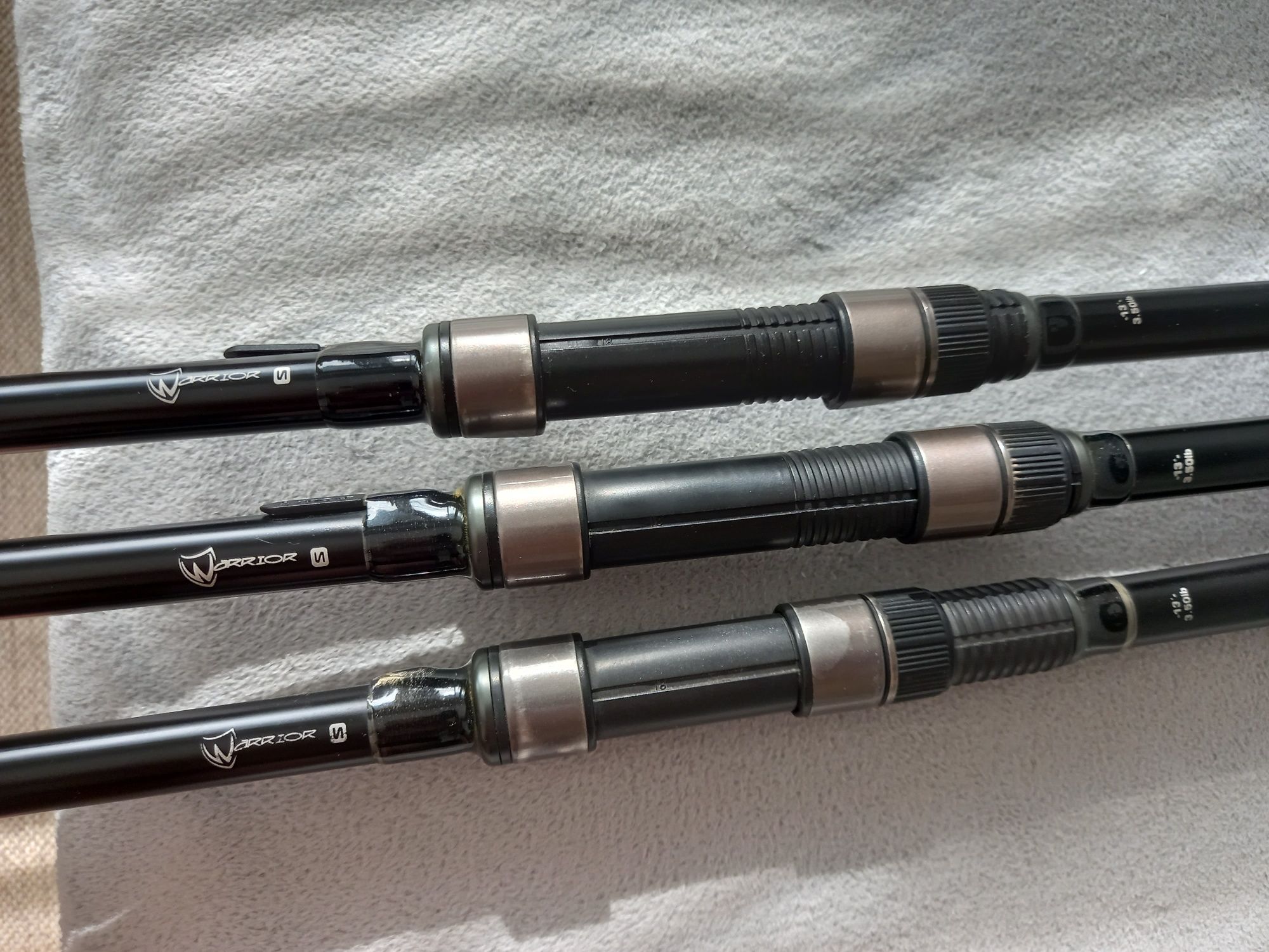 3x Fox warrior s 13ft 3.5lb +lufy
