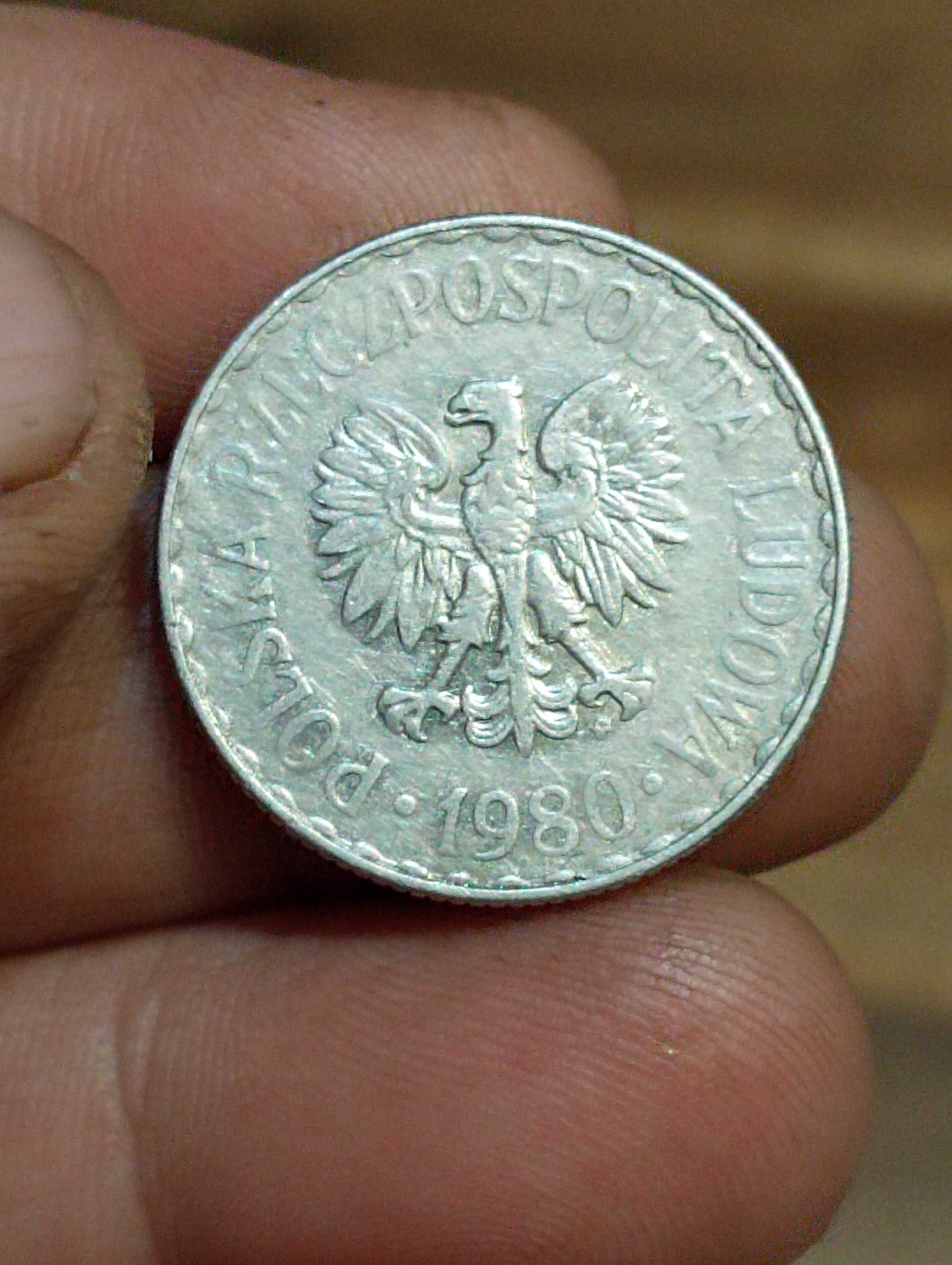 Sprzedam monete druga 1 zloty 1980 rok