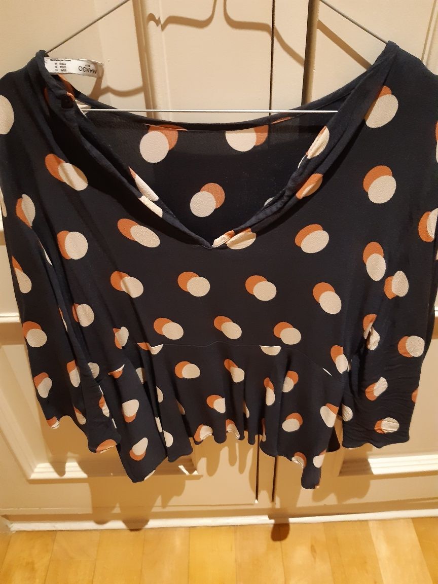 Camisa de manga curta preta