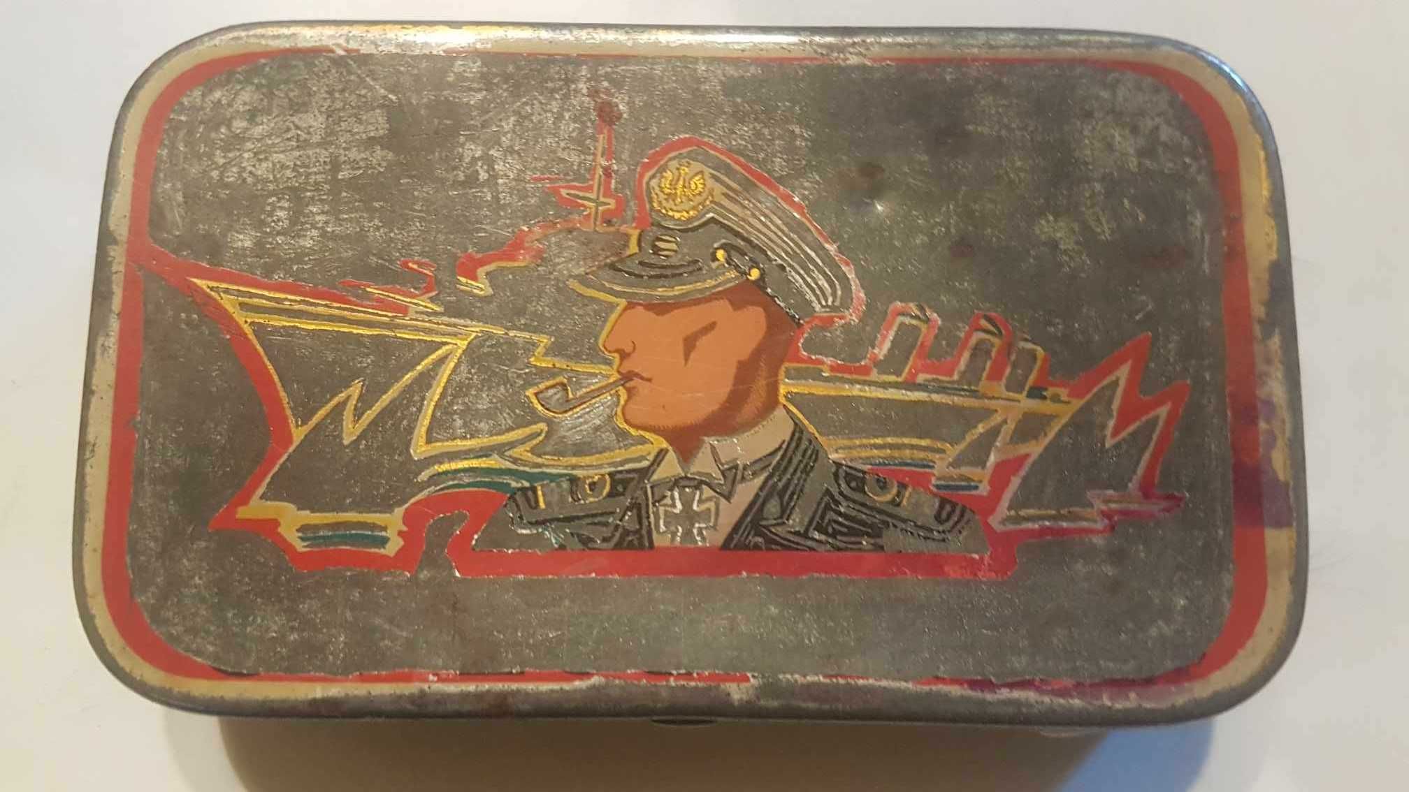 Puszka pudełk puste Tytoń Fajkowy Polski Monopol Tytoniowy unikat 1930
