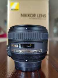 Objectiva Nikon 50mm f/1.4G + filtros
