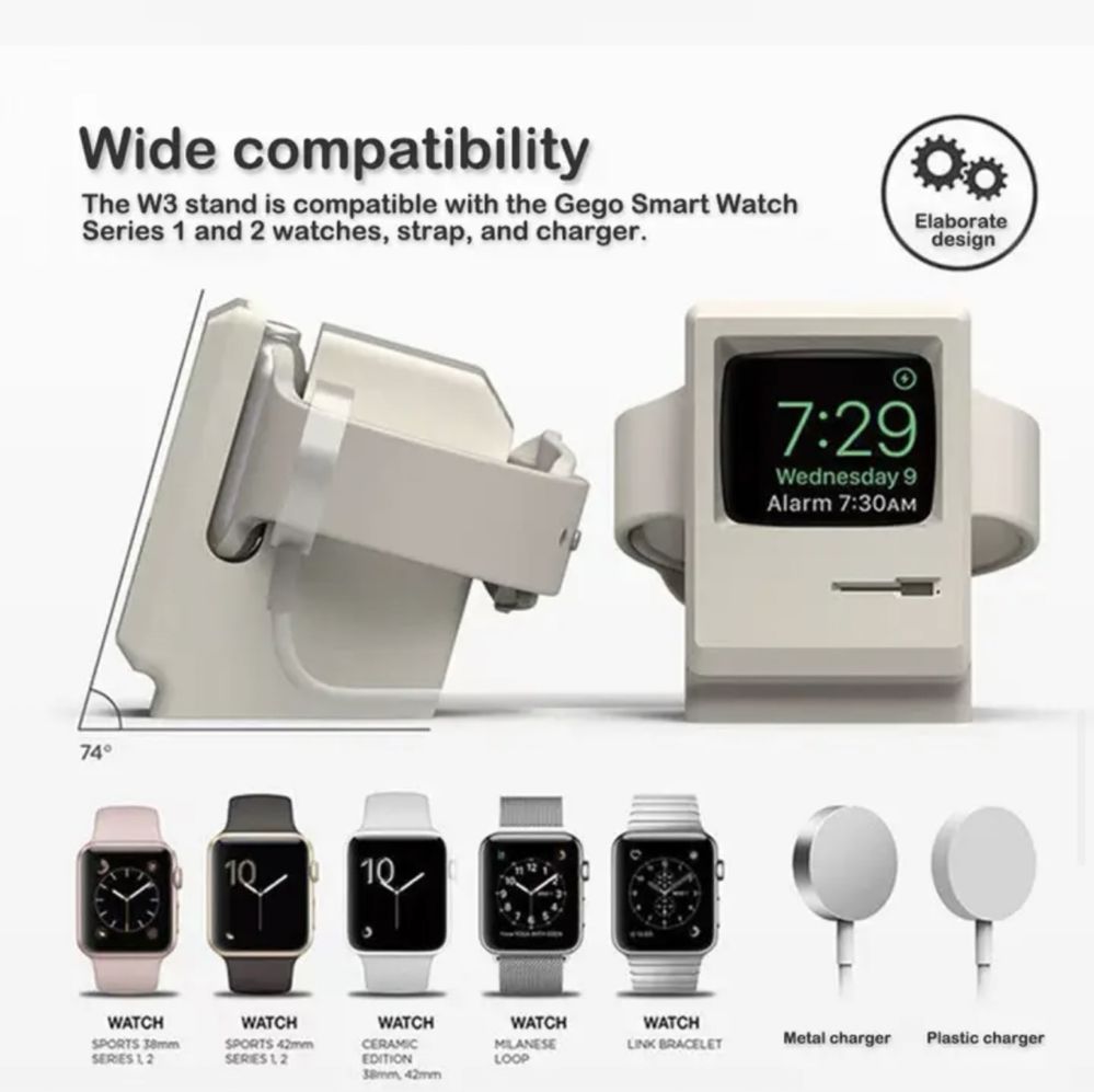 Suportes silicone Apple Watch