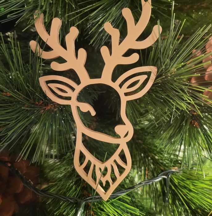 Enfeite Árvore Natal Renas