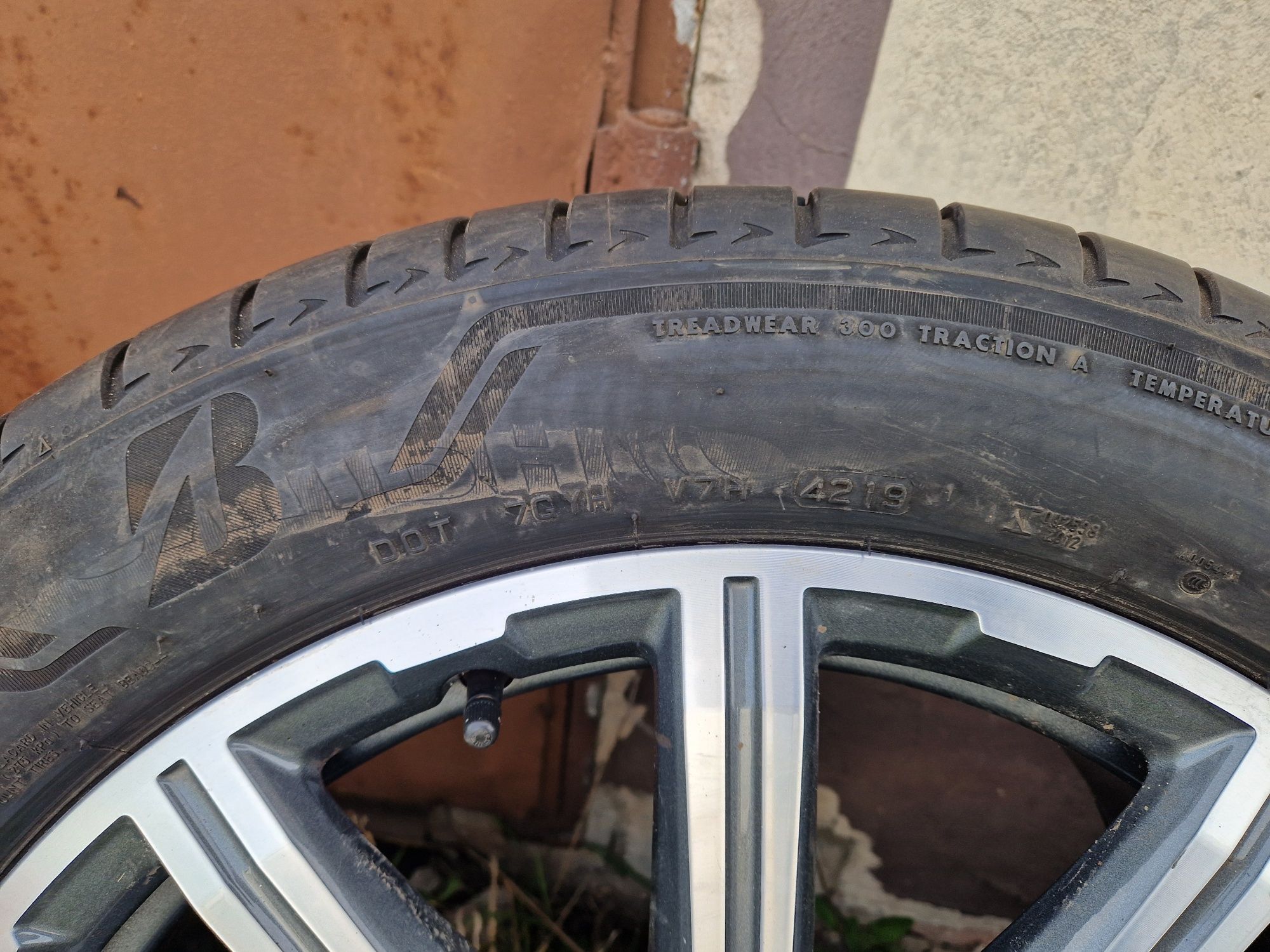 Oryginalne Koła Audi Q7 SQ7 4M 285/45R20 8mm Bridgestone 19r. Lato