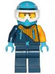 Lego Minifigures - Town - City - Arctic - Driver - cty0904 x2