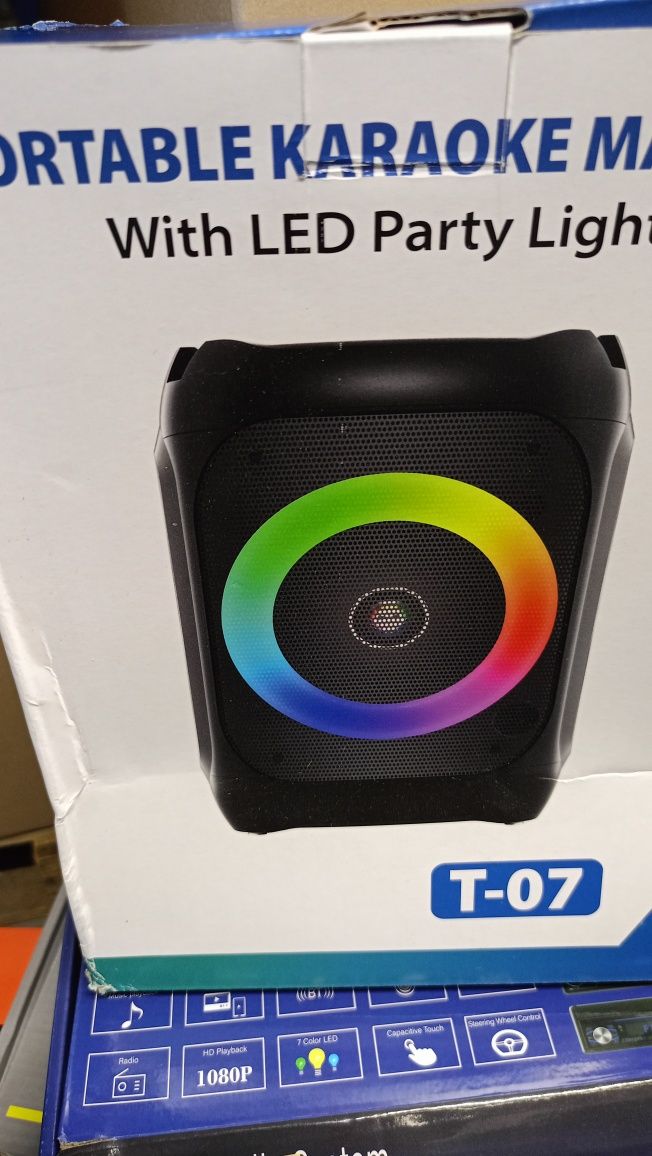 Głośnik LED karoke