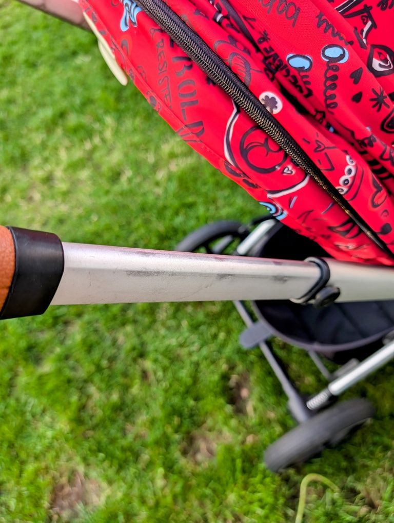 Wózek Cybex Balios S Fashion Love Red spacerówka, czerwony