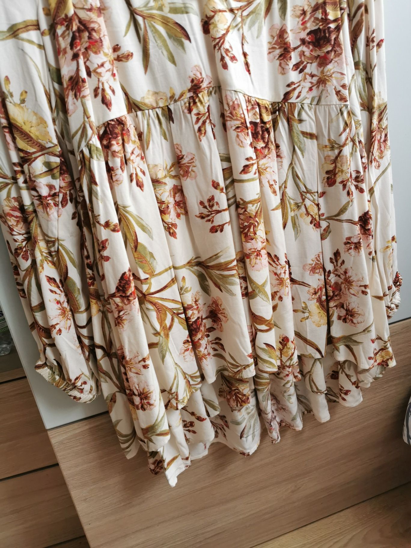 Bluzka H&M mama ciąża ciążowa S M 36 38 nowa boho kwiaty śliczna