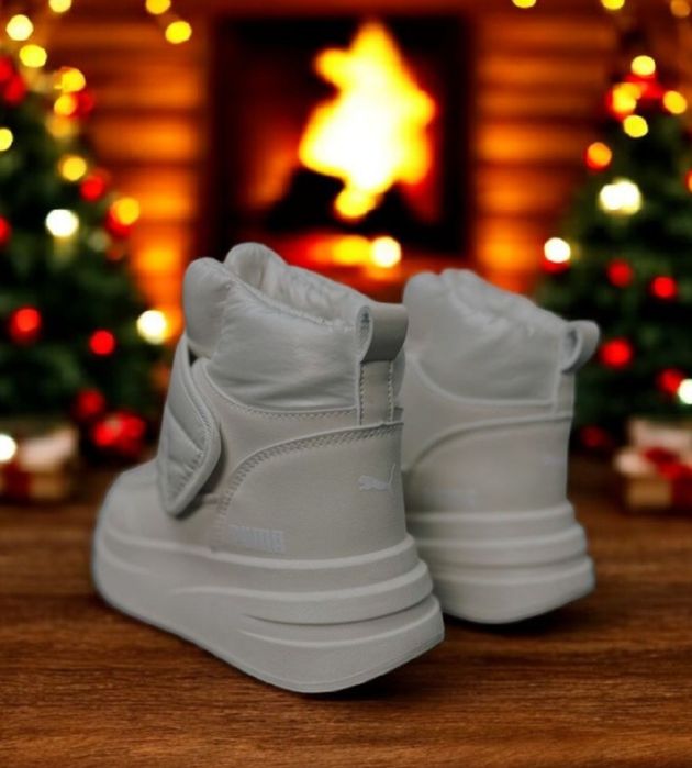 Жіночі зимові черевики Puma/женские ботинки пума/waterproof +7-21°С