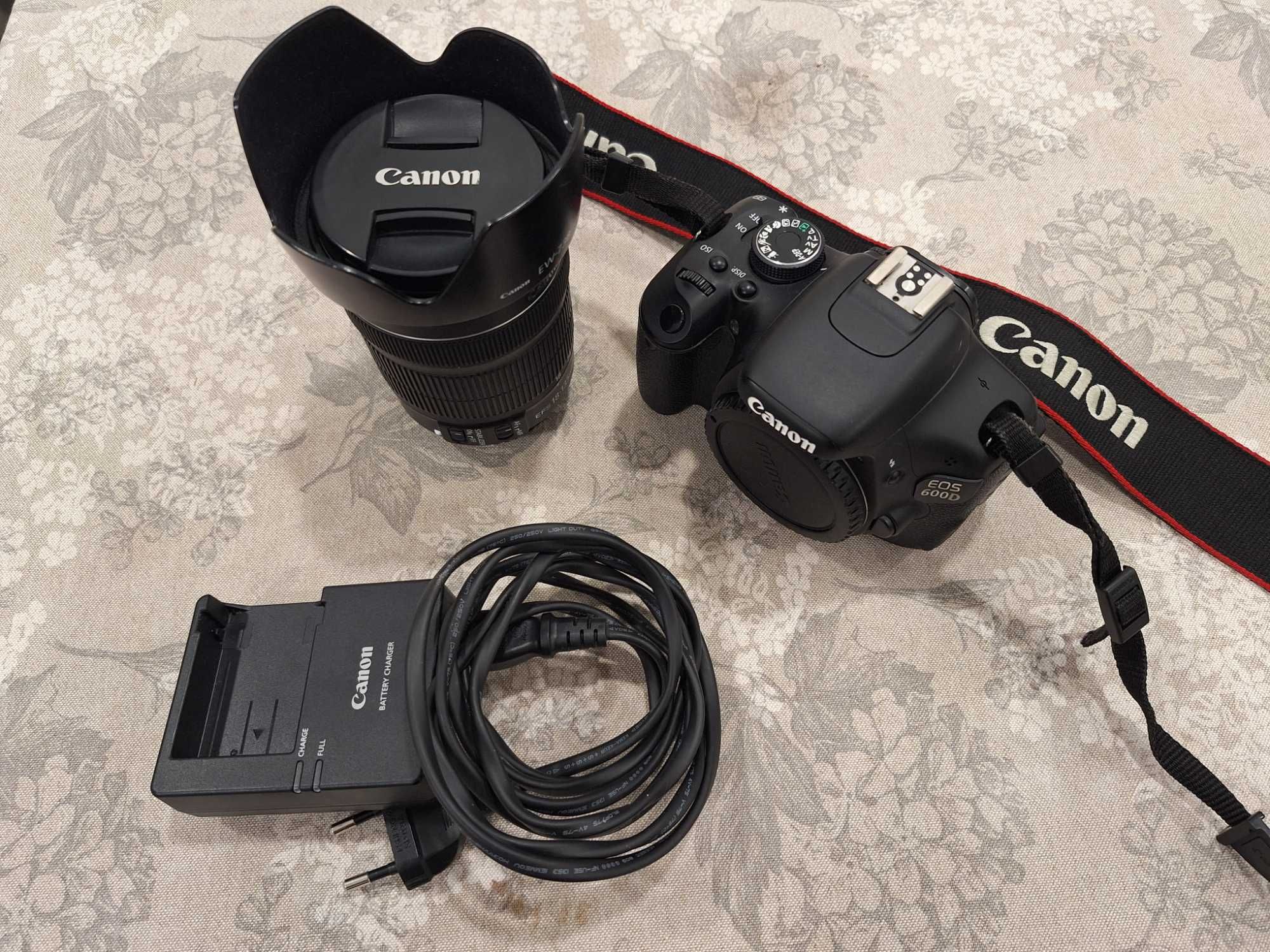 Canon 600D + Lente EF 18-135MM