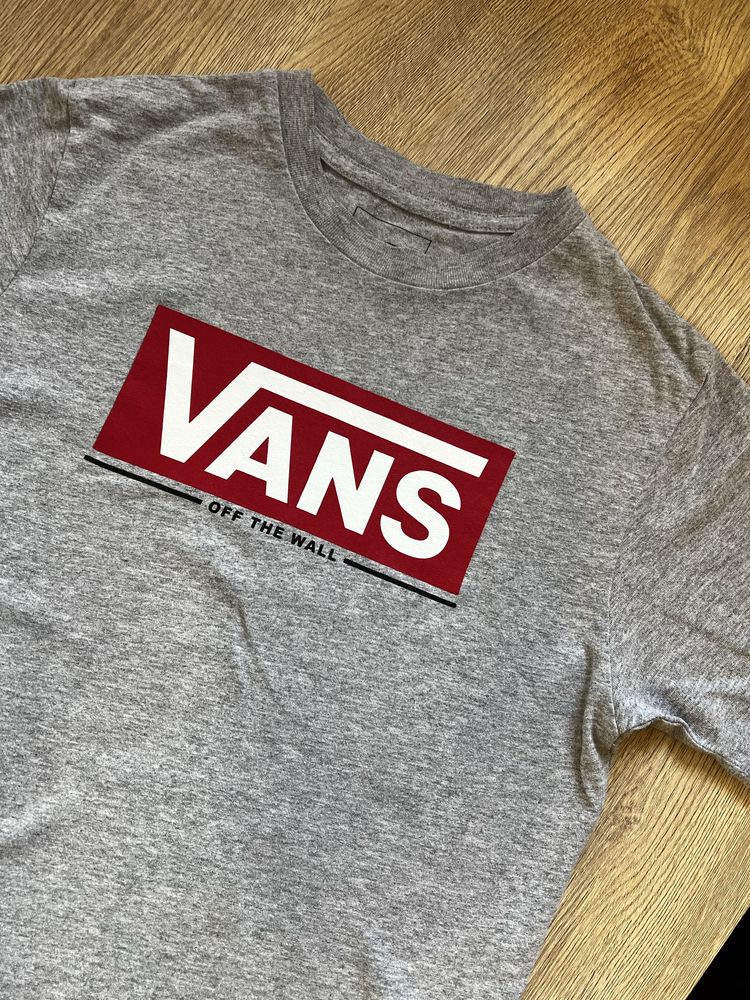 Сіра футболка ванс Vans