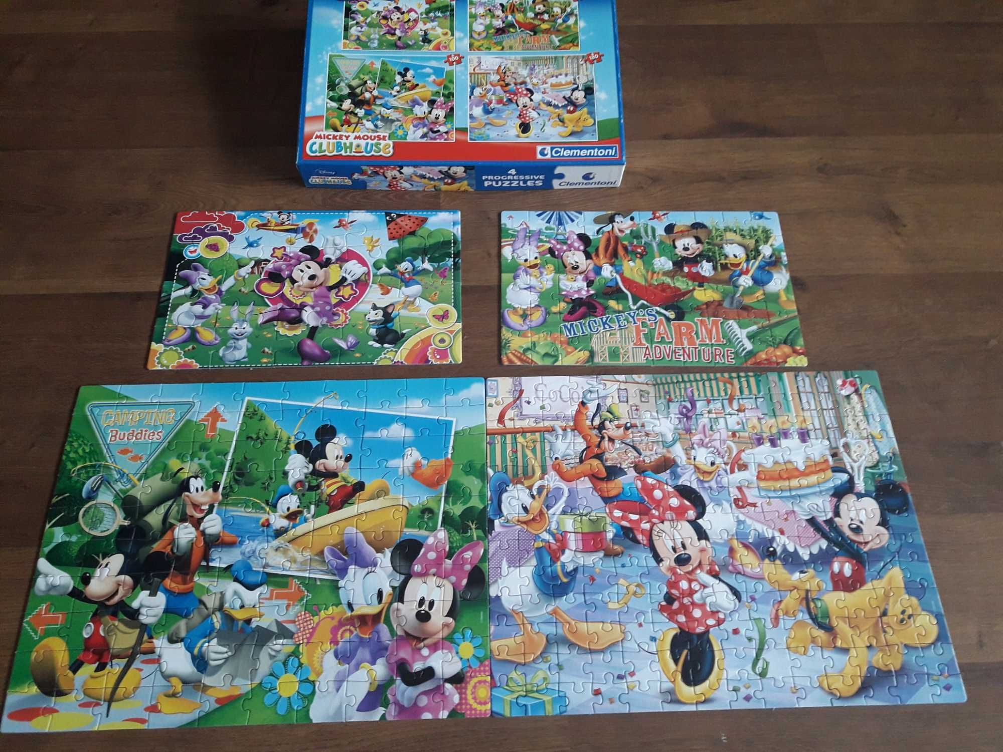 puzzle Myszka Miki x 4 Clementoni