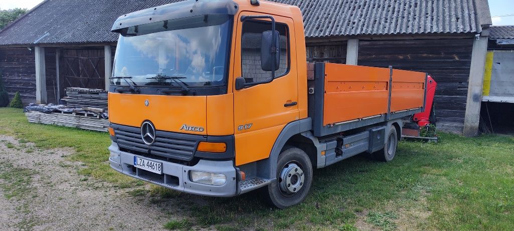 Mercedes Atego 917 skrzynia najazd nie wywrotka winda najazdy