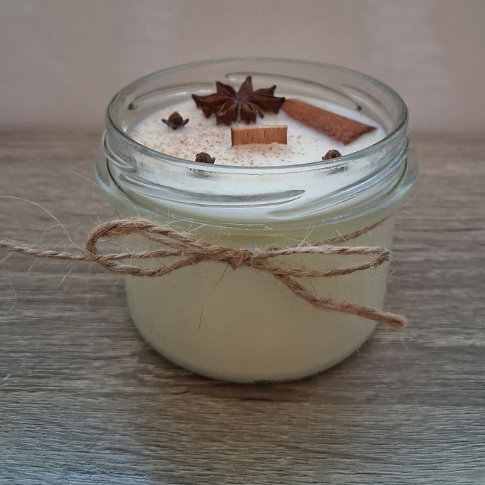 Świeca sojowa handmade piernikowy zapach