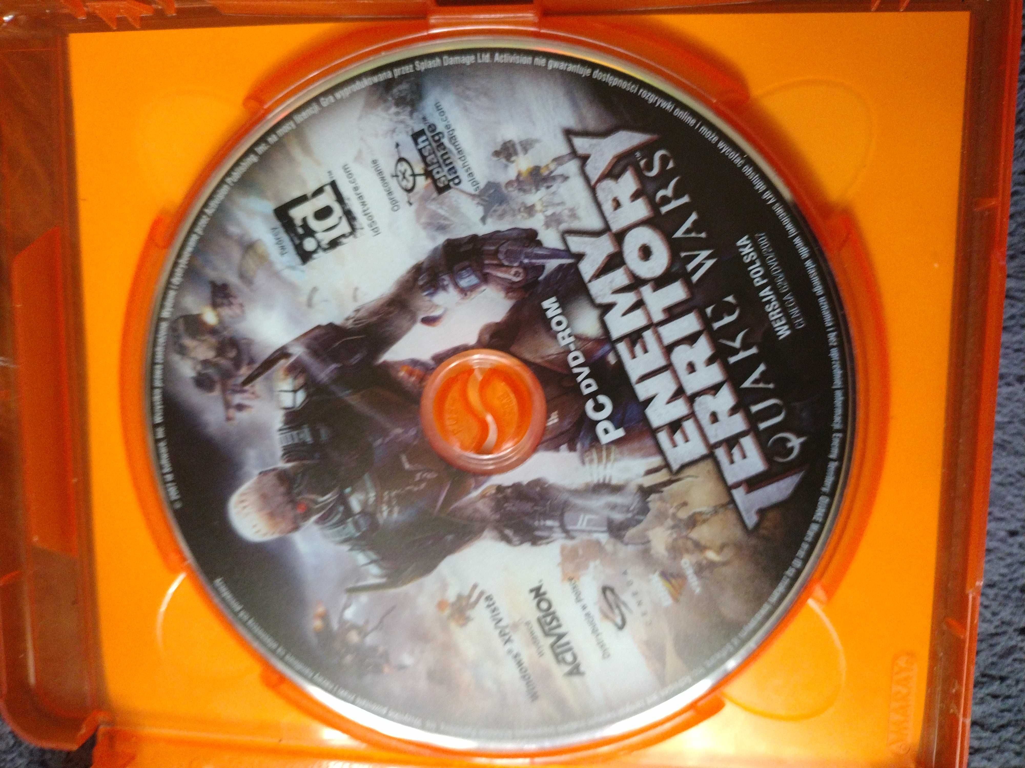 Gra na PC Dvd Rom Enemy Territory Quake Wars