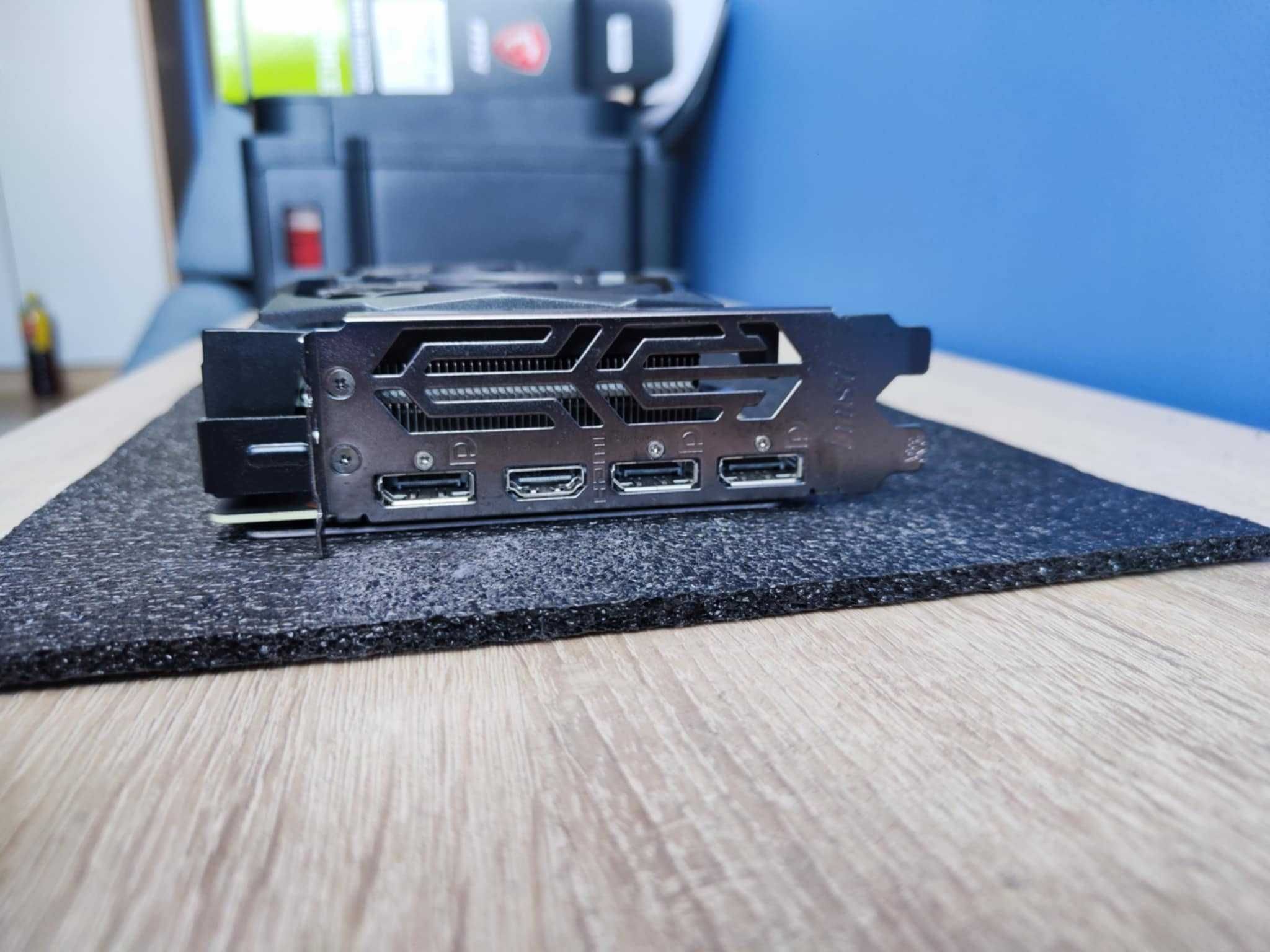 Sprzedam kartę graficzną MSI GeForce GTX 1660 Ti GAMING X 6GB GDDR6