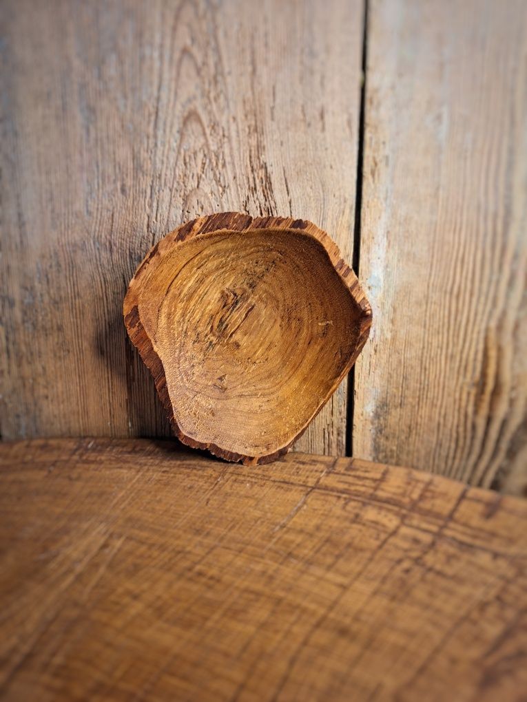 Miska miseczka drewniana olcha handmade wooden bowl boho rękodzieło