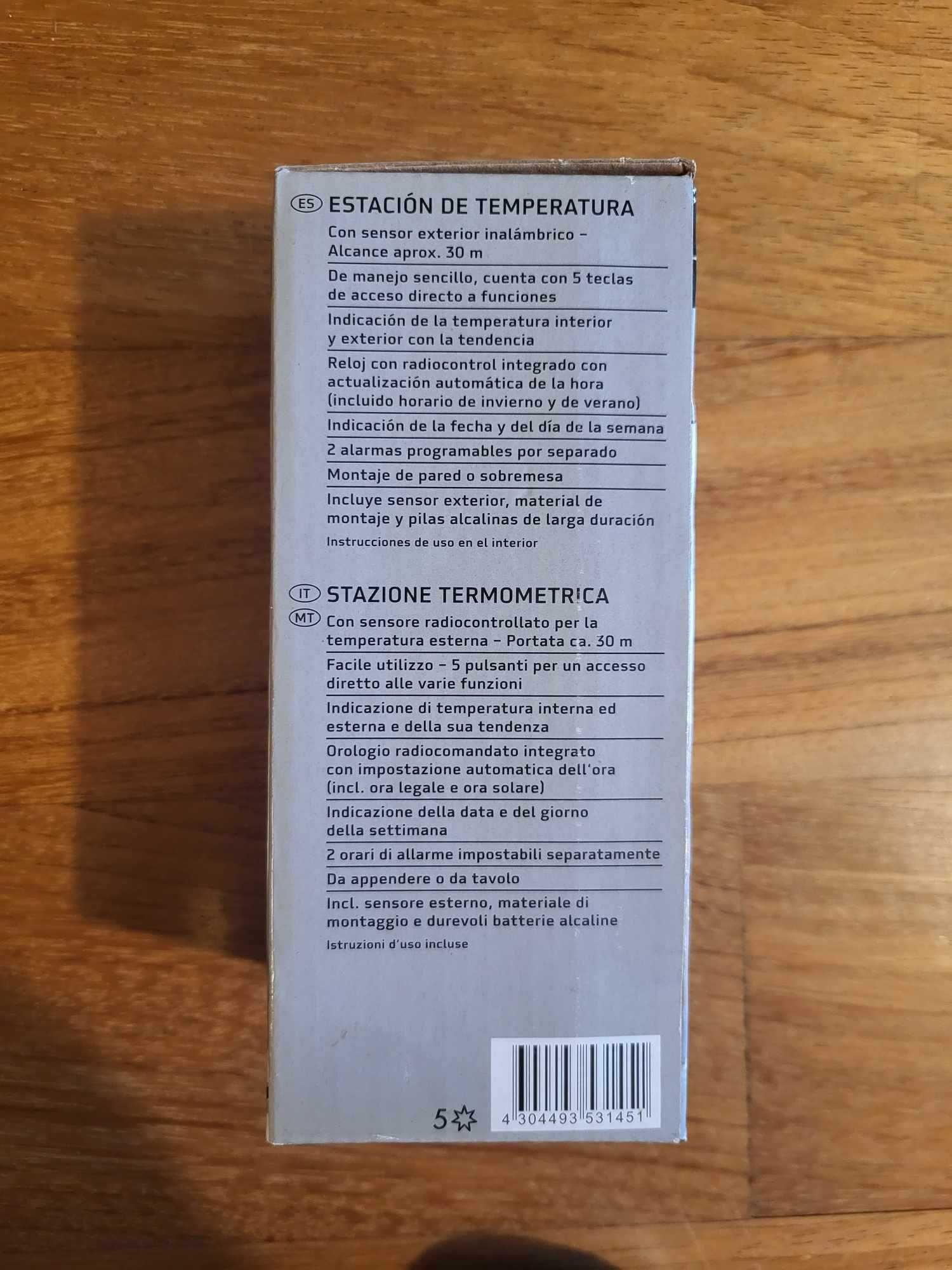 Medidor Temperatura (Termóstato) - Auriol