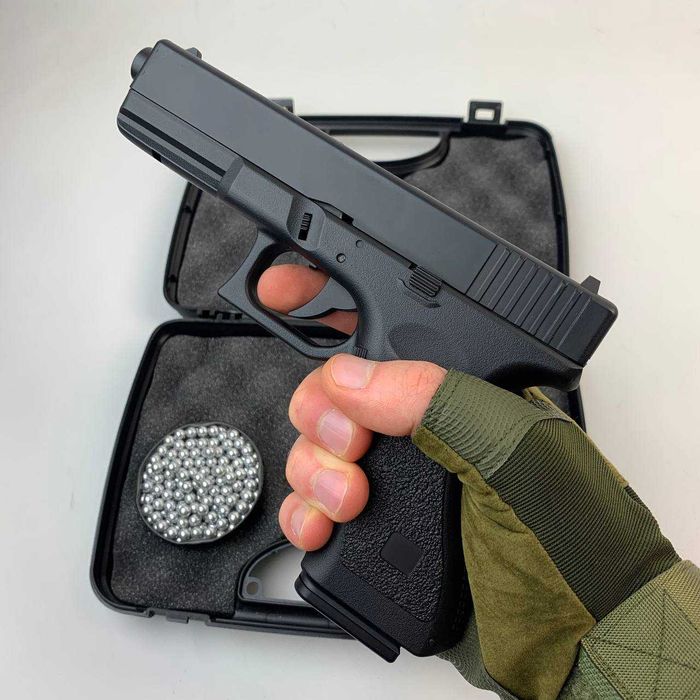 Дитячий пістолет Глок Glock 17 для дітей на пулях 6мм іграшка метал