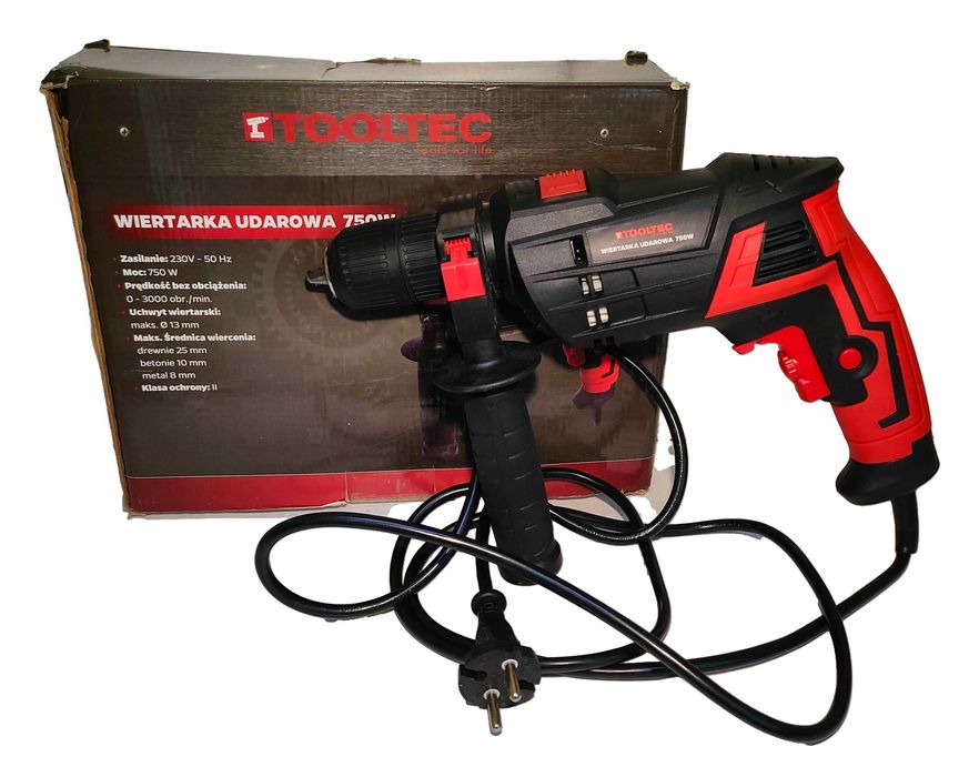 Wiertarka Udarowa 750 W Tooltec