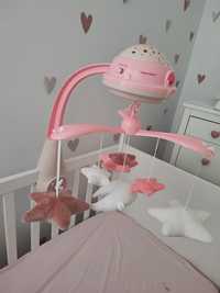 Karuzela canpol babies różowa chmurki