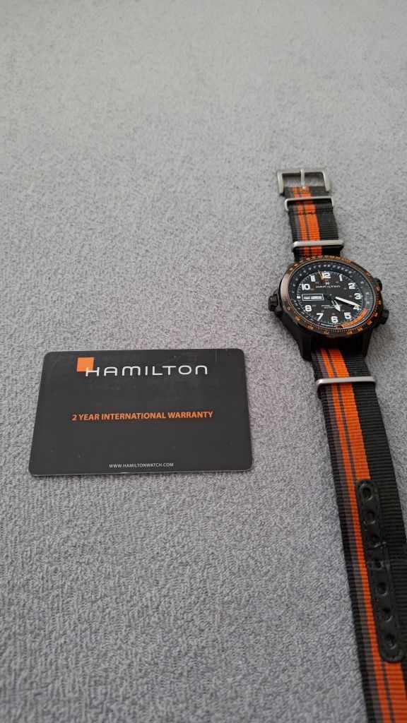 Hamilton khaki xwind  stan idealny