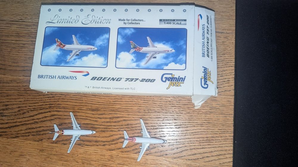 Колекційні літачки Boeing 737-200 Gemini Jets