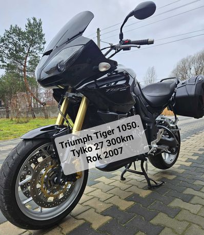 Triumph Tiger 1050, tylko 27300km, stan b.dobry, rok 2007