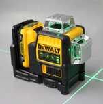Лазерний рівень DeWalt 3D 12 ліній, зелений промінь арт. 1549