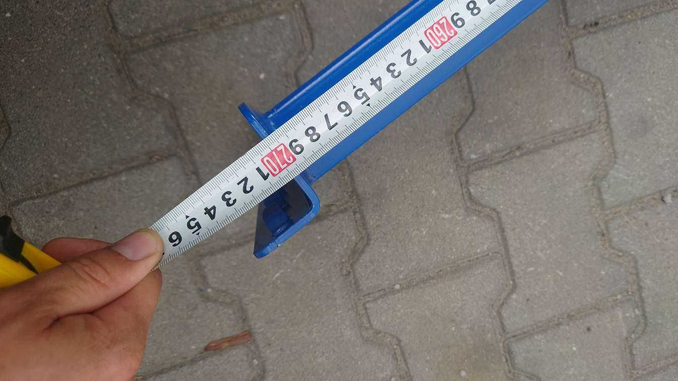 Trawers 270cm 2700 regału magazynowy paletowy przemysłowy BITO twintop