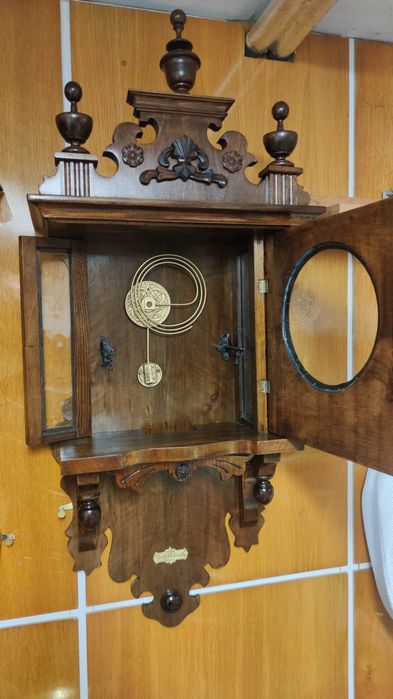 Zegar wiszący Ślązak Gustaw Becker