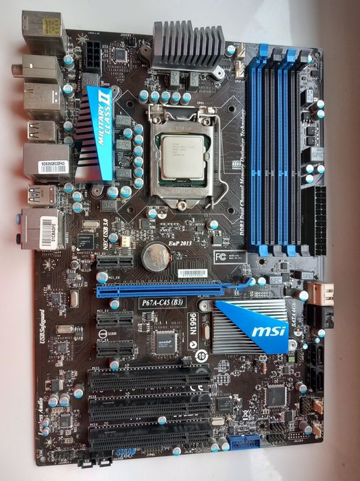 Płyta Główna MSI P67A-C45 z processorem