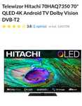Telewizor Hitachi 70" QLED (USZKODZONY)