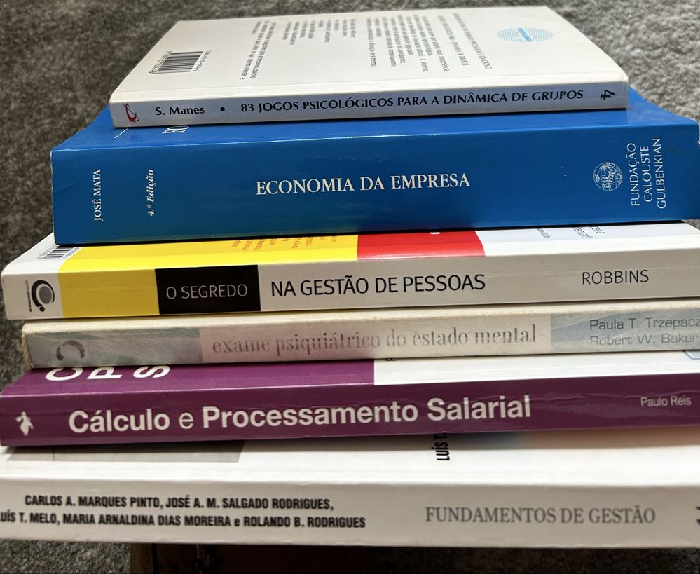6 livros Ciências Sociais