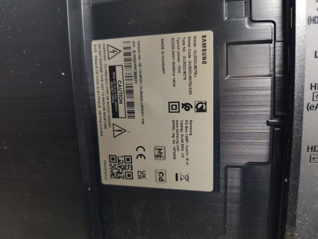 Samsung gu50du8079u