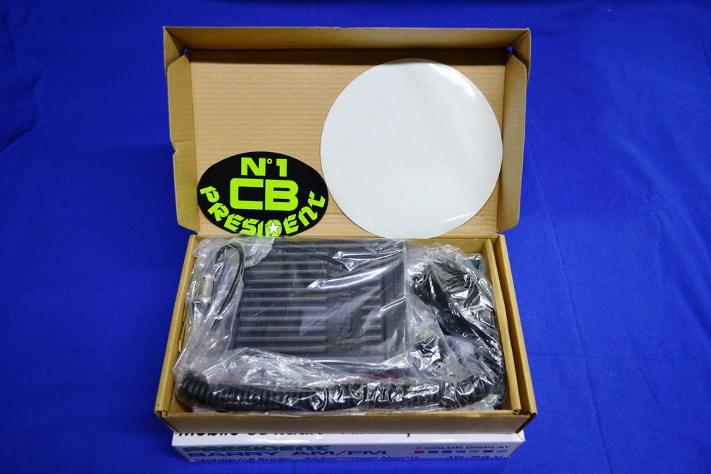 CB Radio PRESIDENT BARRY ASC 12/24V - NOWE - Oryginał -