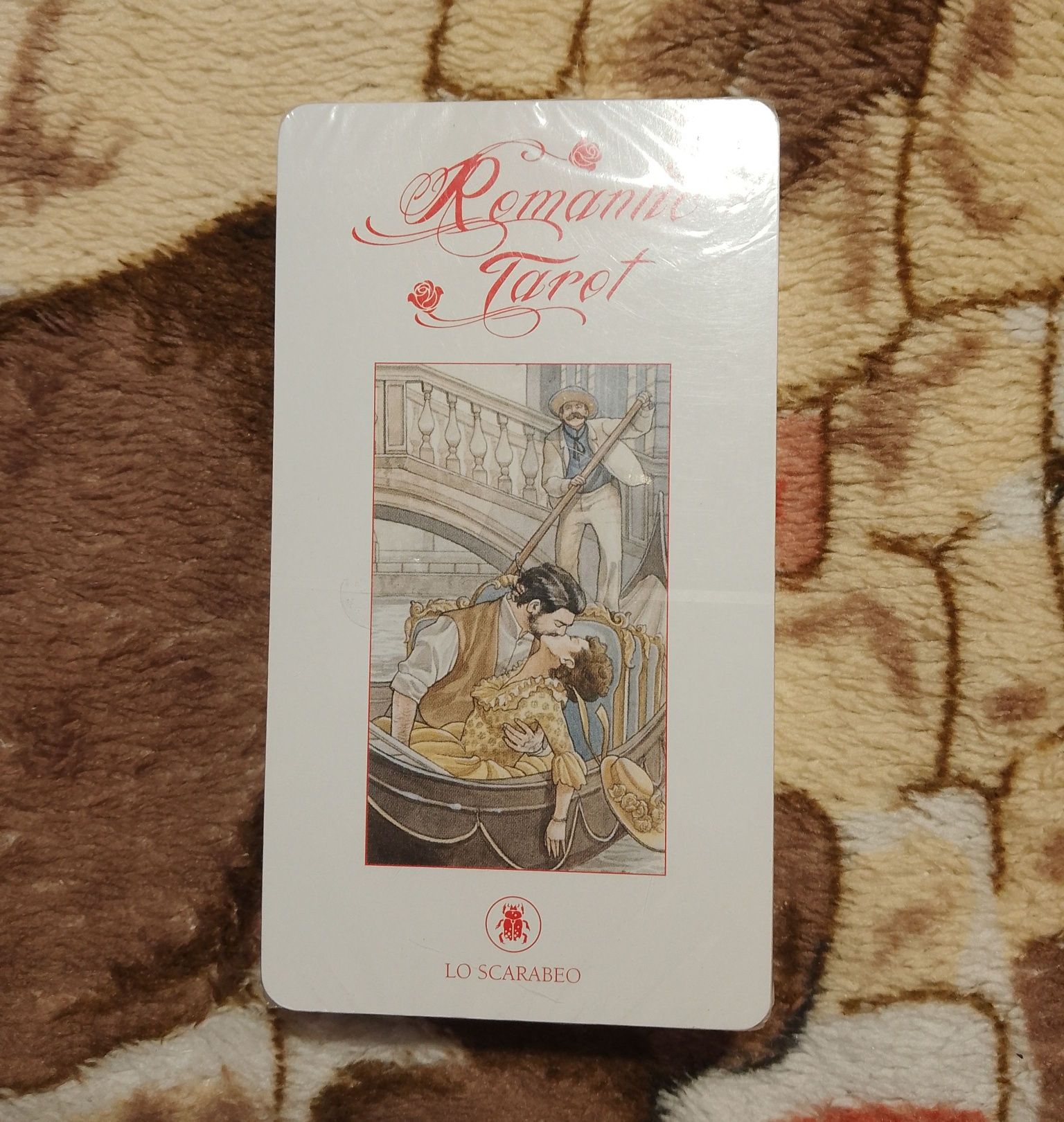 Книга карты таро Арт Нуво золотое, Романтическое, Мистическое оригинал