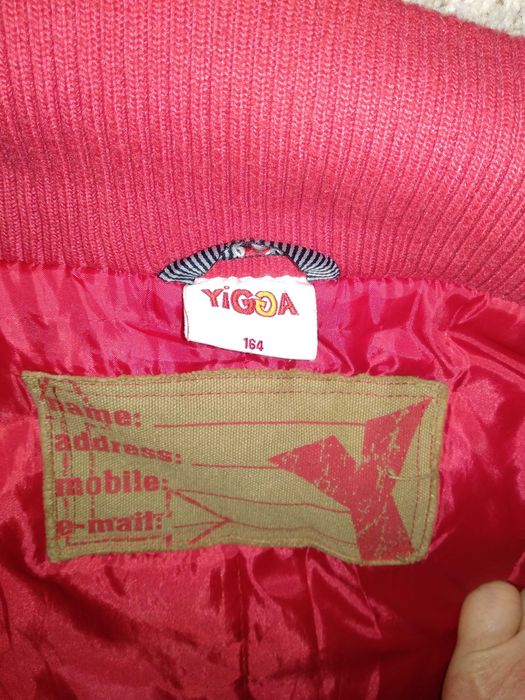 yigga курточка підліток тепла дівчинка горох осінь демі зима