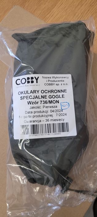Okulary ochronne Gogle MON