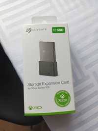 Xbox series s karta seagate 1TB jak nowa na gwarancji